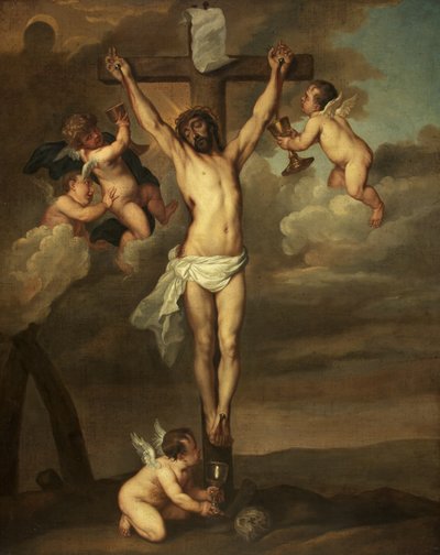 Crucifixión, 1645-50 de Unbekannt Unbekannt